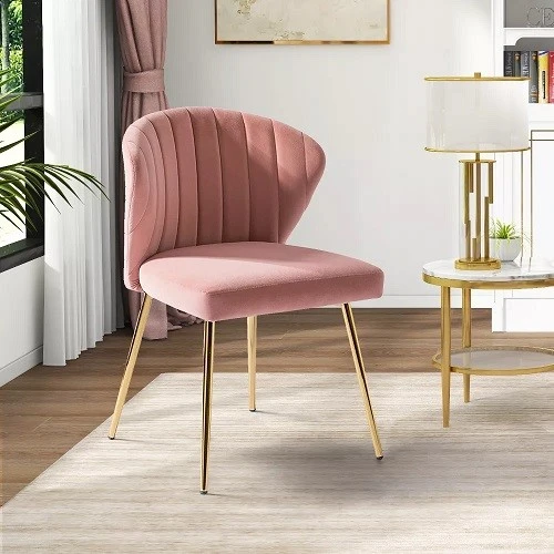 Leatherette Seat Metal Legs Chair Leatherette Seat Metal Legs Chair